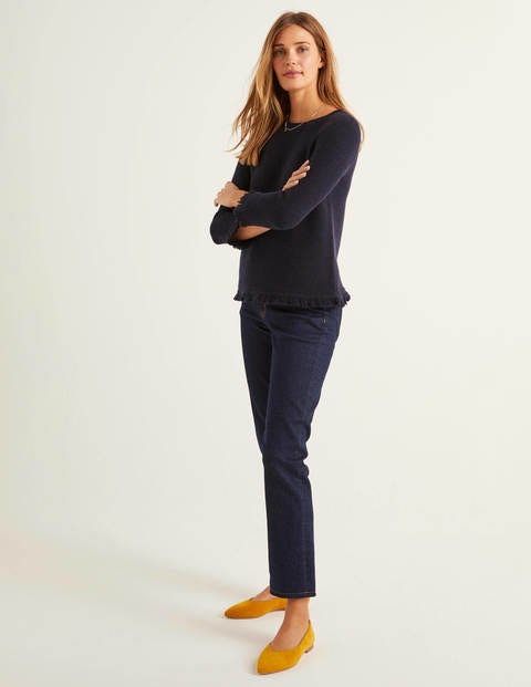 Pull Arundel Texturé Cosy - Bleu marine Pull Arundel Texturé Cosy - Bleu marine