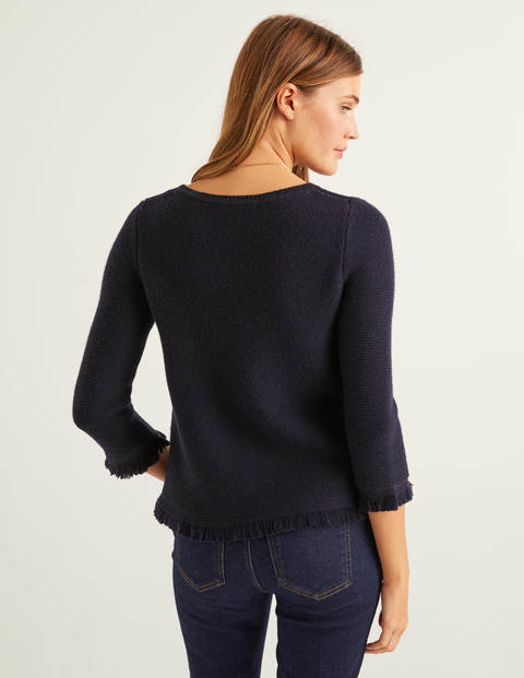 Pull Arundel Texturé Cosy - Bleu marine Pull Arundel Texturé Cosy - Bleu marine