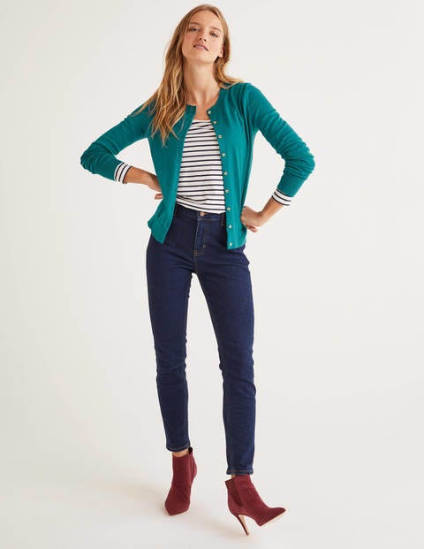 Eldon Crew Cardigan - Vibrant Teal Eldon Crew Cardigan - Vibrant Teal