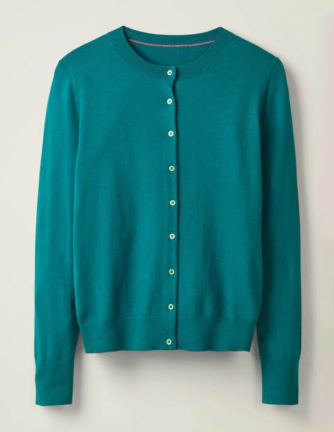 Eldon Crew Cardigan - Vibrant Teal Eldon Crew Cardigan - Vibrant Teal
