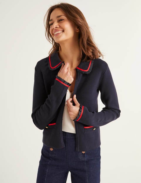 Kendal Knitted Cardigan - Navy Kendal Knitted Cardigan - Navy