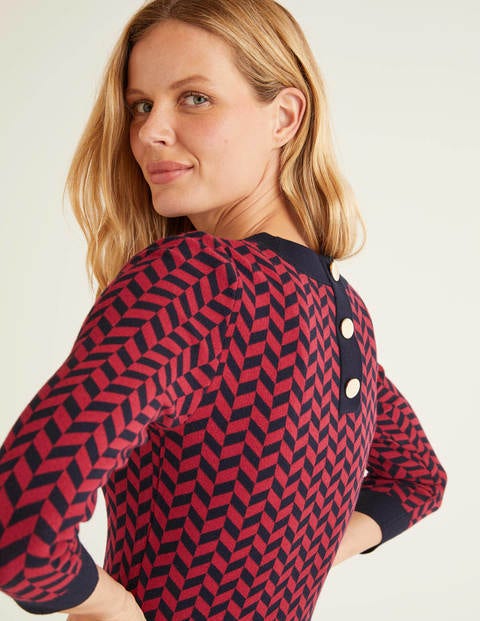 Phoebe Knitted Dress - Wine Phoebe Knitted Dress - Wine