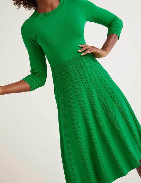 Lorna Knitted Dress - Rich Emerald Lorna Knitted Dress - Rich Emerald