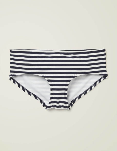 Bikini Shorts - Navy/ Ivory Stripe Bikini Shorts - Navy/ Ivory Stripe