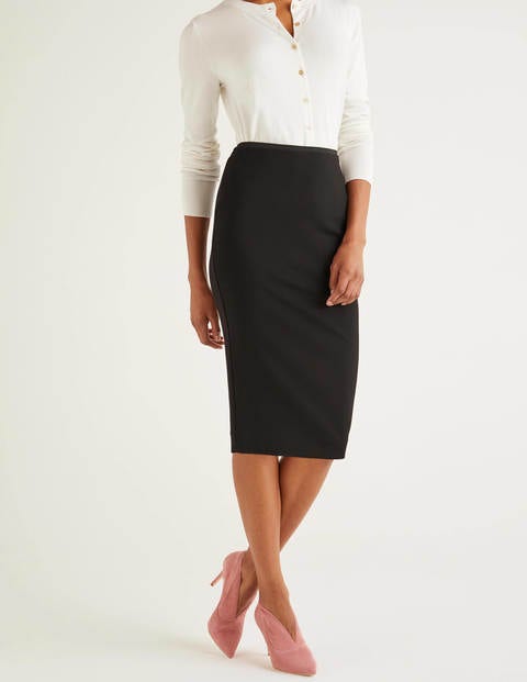 Hampshire Ponte Skirt - Black Hampshire Ponte Skirt - Black