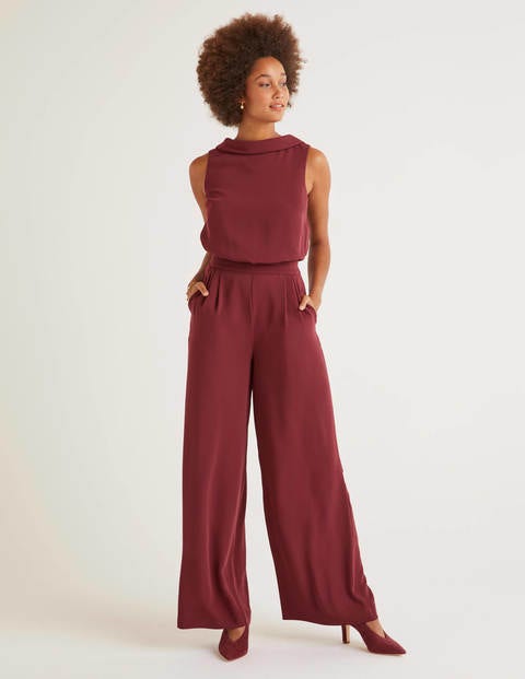 Clarissa Jumpsuit - Maroon Clarissa Jumpsuit - Maroon