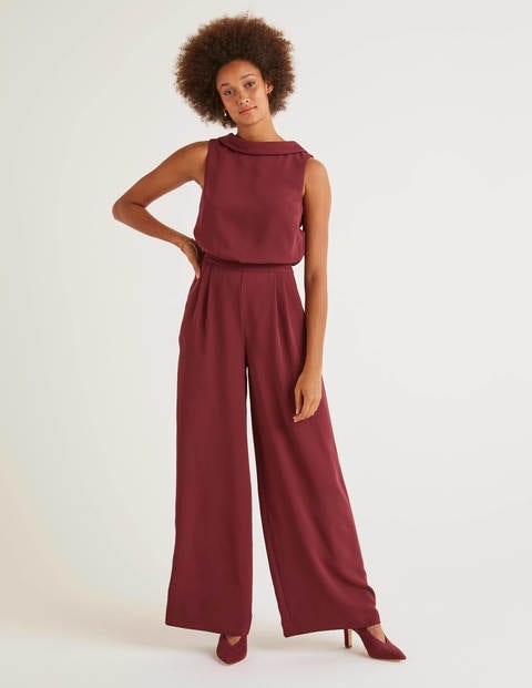 Clarissa Jumpsuit - Maroon Clarissa Jumpsuit - Maroon