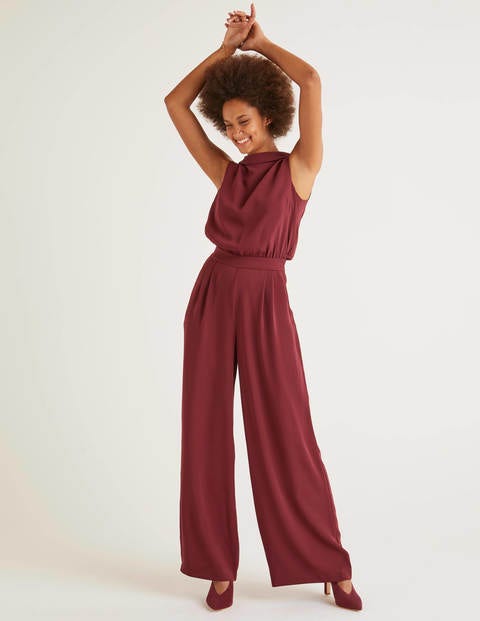 Clarissa Jumpsuit - Maroon Clarissa Jumpsuit - Maroon