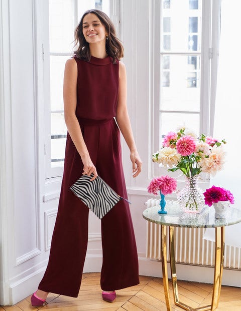 Clarissa Jumpsuit - Maroon Clarissa Jumpsuit - Maroon