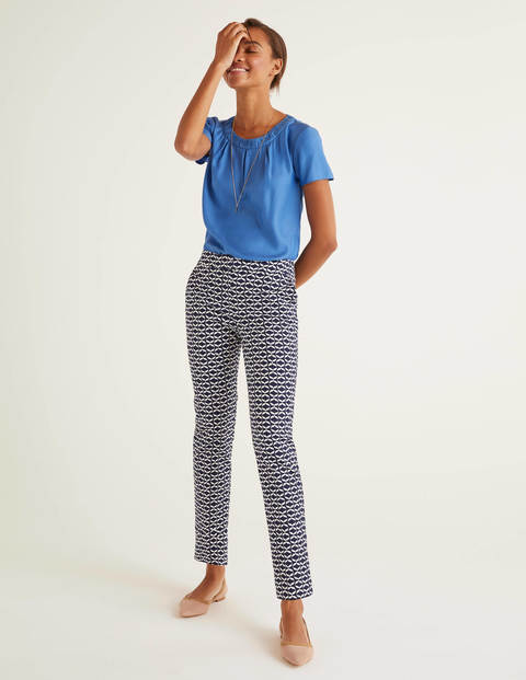 Richmond 7/8 Pants - French Navy, Ribbons Richmond 7/8 Pants - French Navy, Ribbons