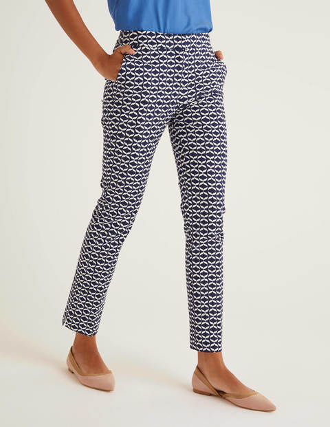Richmond 7/8 Pants - French Navy, Ribbons Richmond 7/8 Pants - French Navy, Ribbons