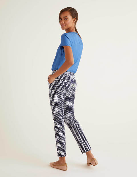 Richmond 7/8 Pants - French Navy, Ribbons Richmond 7/8 Pants - French Navy, Ribbons