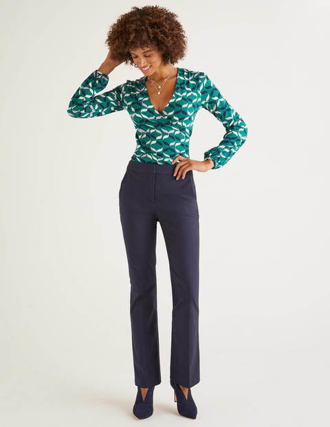 Richmond Bootcut Trousers - Navy Richmond Bootcut Trousers - Navy