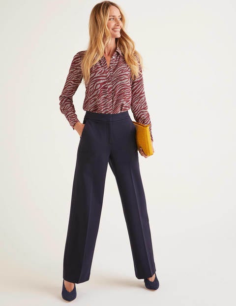 Hampshire Ponte Trousers - Navy Hampshire Ponte Trousers - Navy