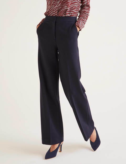 Hampshire Ponte Trousers - Navy Hampshire Ponte Trousers - Navy