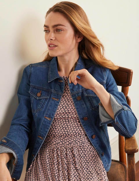 Classic Denim Jacket - Mid Vintage Classic Denim Jacket - Mid Vintage