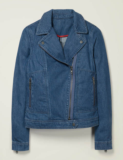 Wren Biker - Denim Wren Biker - Denim