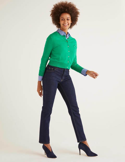 Schmale Jeans Mit Geradem Bein - Indigoblau Schmale Jeans Mit Geradem Bein - Indigoblau