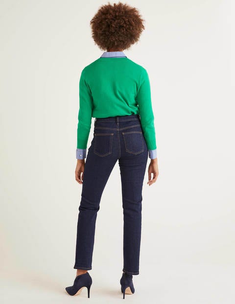 Schmale Jeans Mit Geradem Bein - Indigoblau Schmale Jeans Mit Geradem Bein - Indigoblau