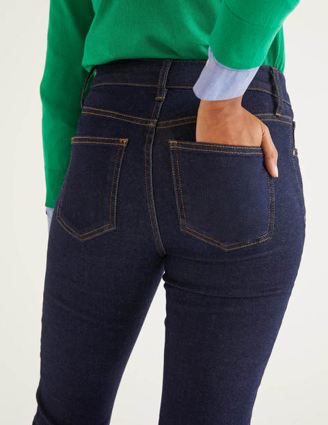 Schmale Jeans Mit Geradem Bein - Indigoblau Schmale Jeans Mit Geradem Bein - Indigoblau