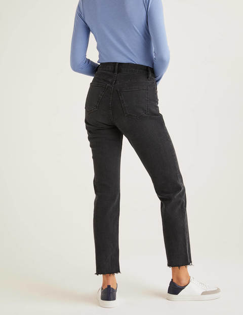 Straight Jeans - Washed Black Straight Jeans - Washed Black