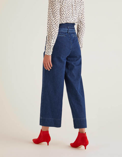 Paperbag Wide Leg Jeans - Mid Vintage Paperbag Wide Leg Jeans - Mid Vintage