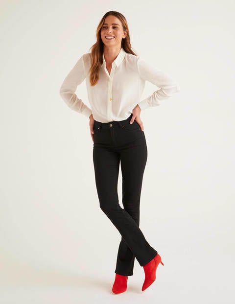 Bootcut-Jeans - Schwarz Bootcut-Jeans - Schwarz