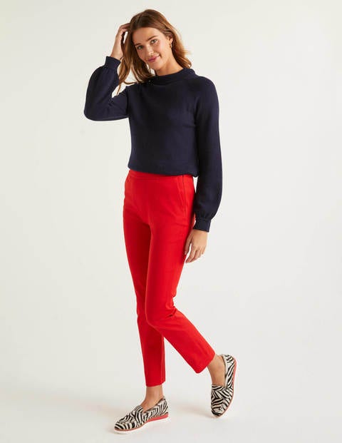 Bath Bi-Stretch 7/8 Trousers - Postbox Red Bath Bi-Stretch 7/8 Trousers - Postbox Red