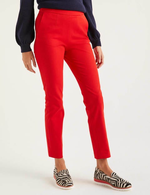Bath Bi-Stretch 7/8 Trousers - Postbox Red Bath Bi-Stretch 7/8 Trousers - Postbox Red
