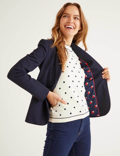 Smyth Ponte Blazer - Navy Smyth Ponte Blazer - Navy