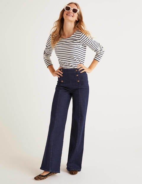 Sailor Wide Leg Jeans - Indigo Sailor Wide Leg Jeans - Indigo