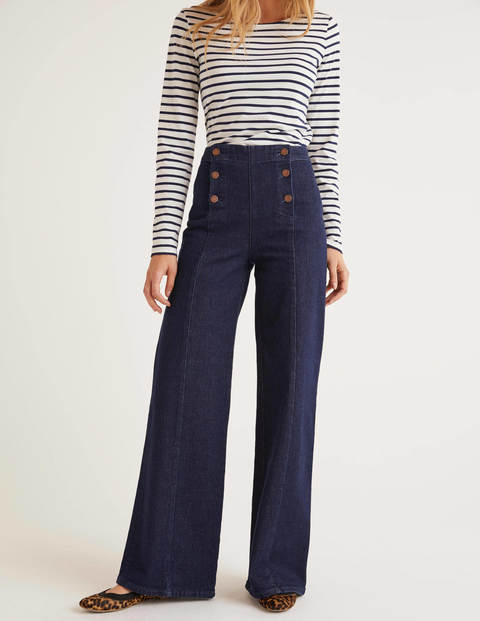 Sailor Wide Leg Jeans - Indigo Sailor Wide Leg Jeans - Indigo