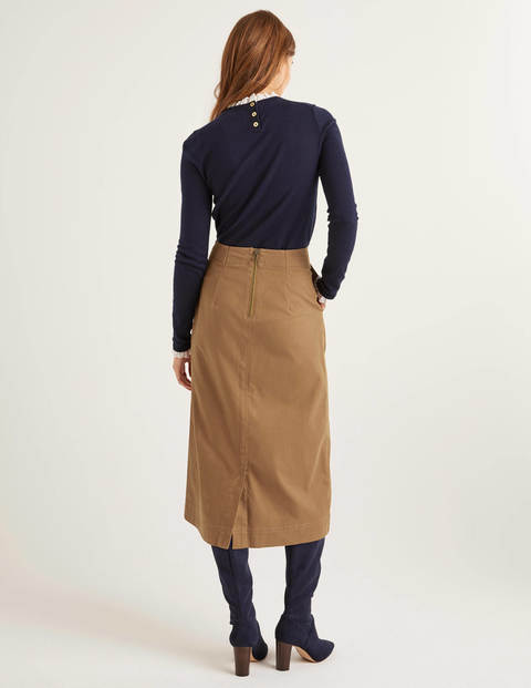 Dalloway Midi Skirt - Camel Dalloway Midi Skirt - Camel