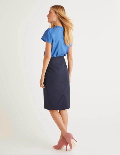 Kensington Pencil Skirt - Navy Kensington Pencil Skirt - Navy