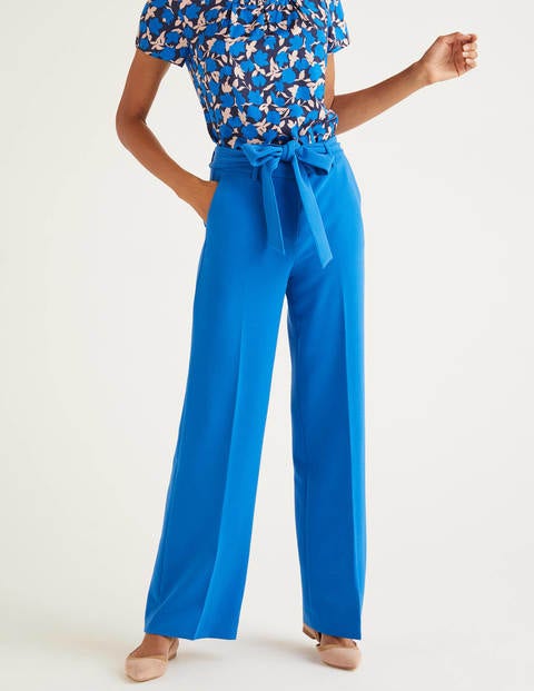 Hampstead Hose mit weitem Bein - Kräftiges Blau Hampstead Hose mit weitem Bein - Kräftiges Blau