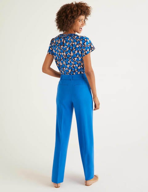 Hampstead Hose mit weitem Bein - Kräftiges Blau Hampstead Hose mit weitem Bein - Kräftiges Blau