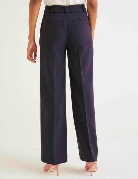 Pantalon large Hampstead - Bleu marine Pantalon large Hampstead - Bleu marine