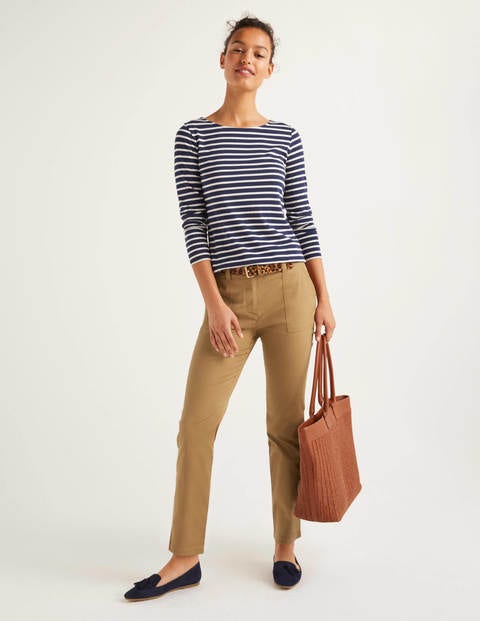 Salcombe Cargo Trousers - Stone Salcombe Cargo Trousers - Stone