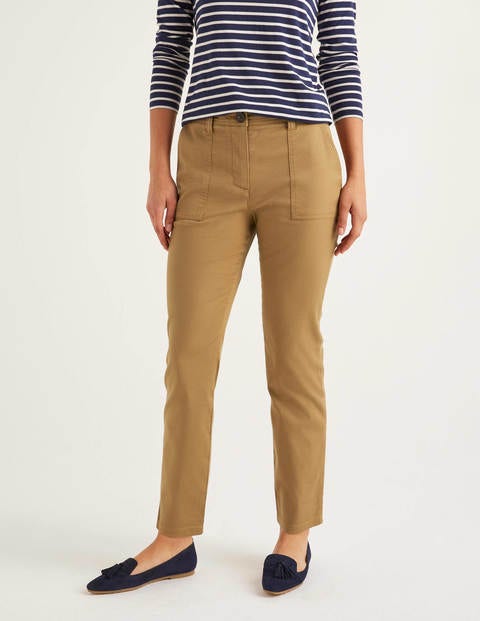 Salcombe Cargo Trousers - Stone Salcombe Cargo Trousers - Stone
