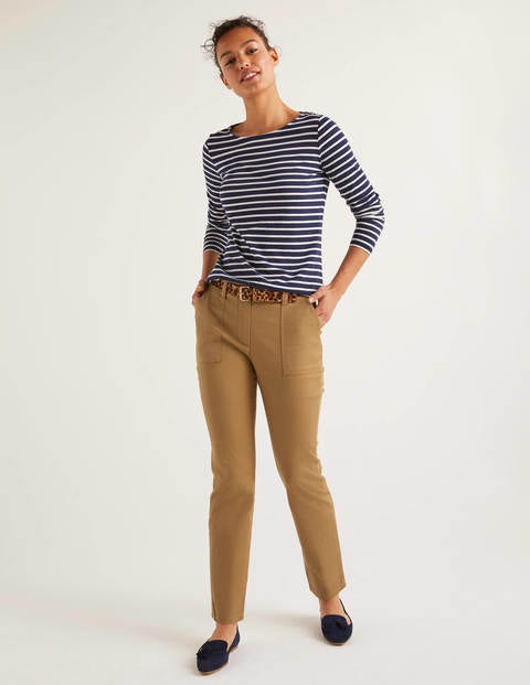 Salcombe Cargo Trousers - Stone Salcombe Cargo Trousers - Stone