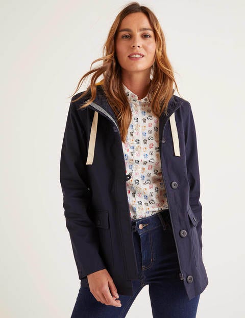 Lawrence Waterproof Jacket - Navy Lawrence Waterproof Jacket - Navy