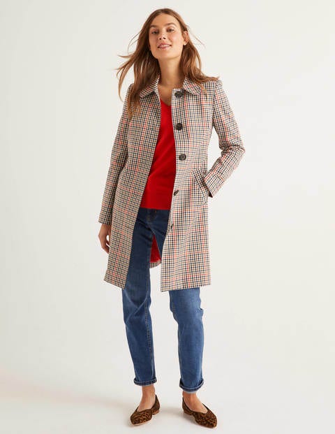 Blackwell Mac - Orange Red Check Blackwell Mac - Orange Red Check