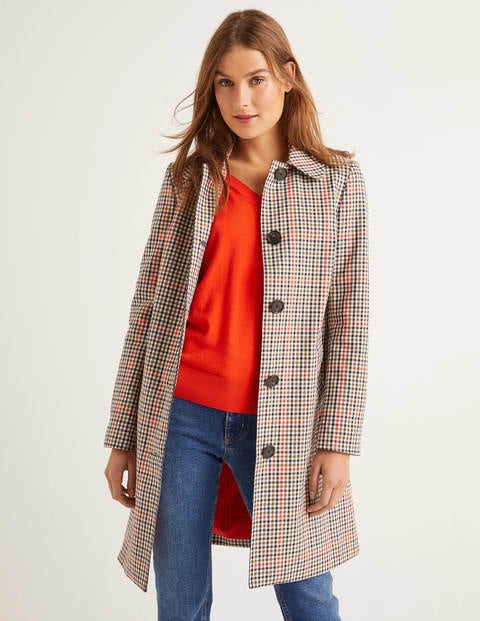 Blackwell Mac - Orange Red Check Blackwell Mac - Orange Red Check
