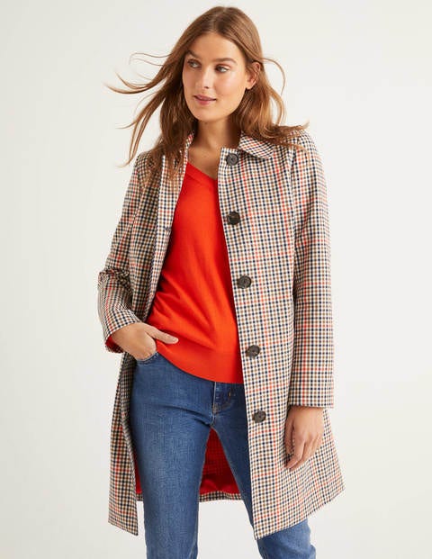 Blackwell Mac - Orange Red Check Blackwell Mac - Orange Red Check