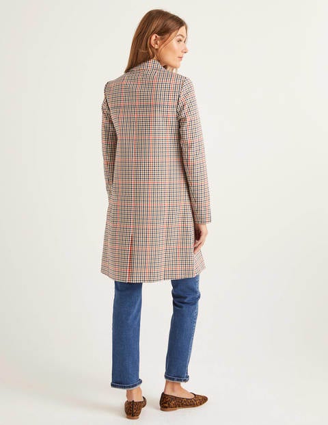 Blackwell Mac - Orange Red Check Blackwell Mac - Orange Red Check