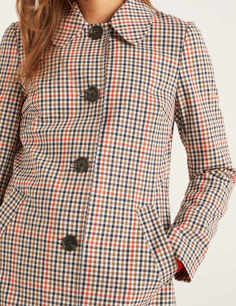 Blackwell Mac - Orange Red Check Blackwell Mac - Orange Red Check