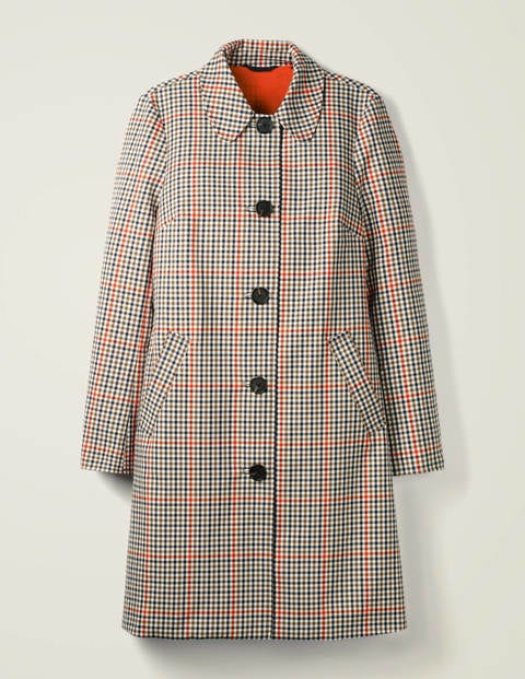 Blackwell Mac - Orange Red Check Blackwell Mac - Orange Red Check