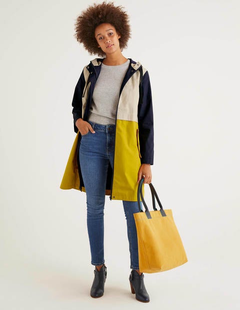 Lawrence Waterproof Raincoat - Tuscan Sun Colourblock Lawrence Waterproof Raincoat - Tuscan Sun Colourblock