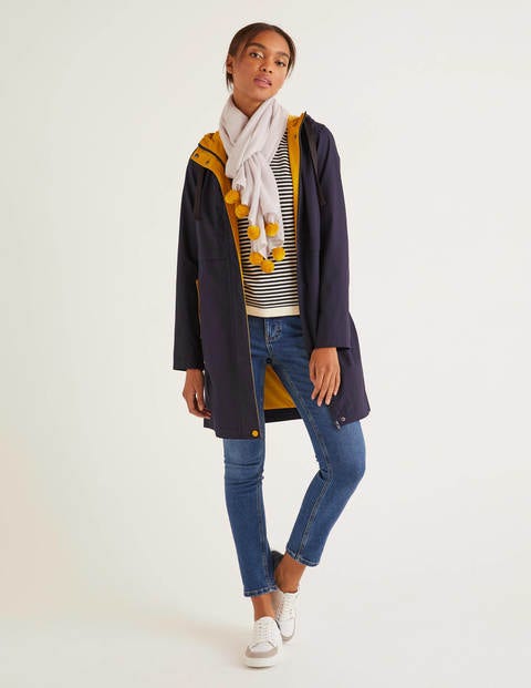 Lawrence Waterproof Raincoat - Navy Lawrence Waterproof Raincoat - Navy