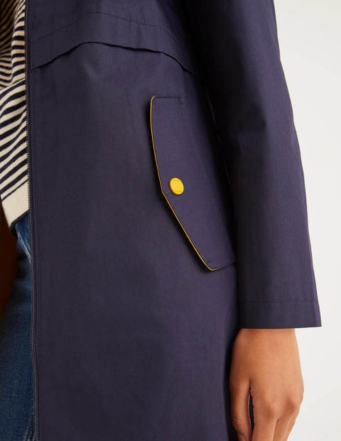 Lawrence Waterproof Raincoat - Navy Lawrence Waterproof Raincoat - Navy